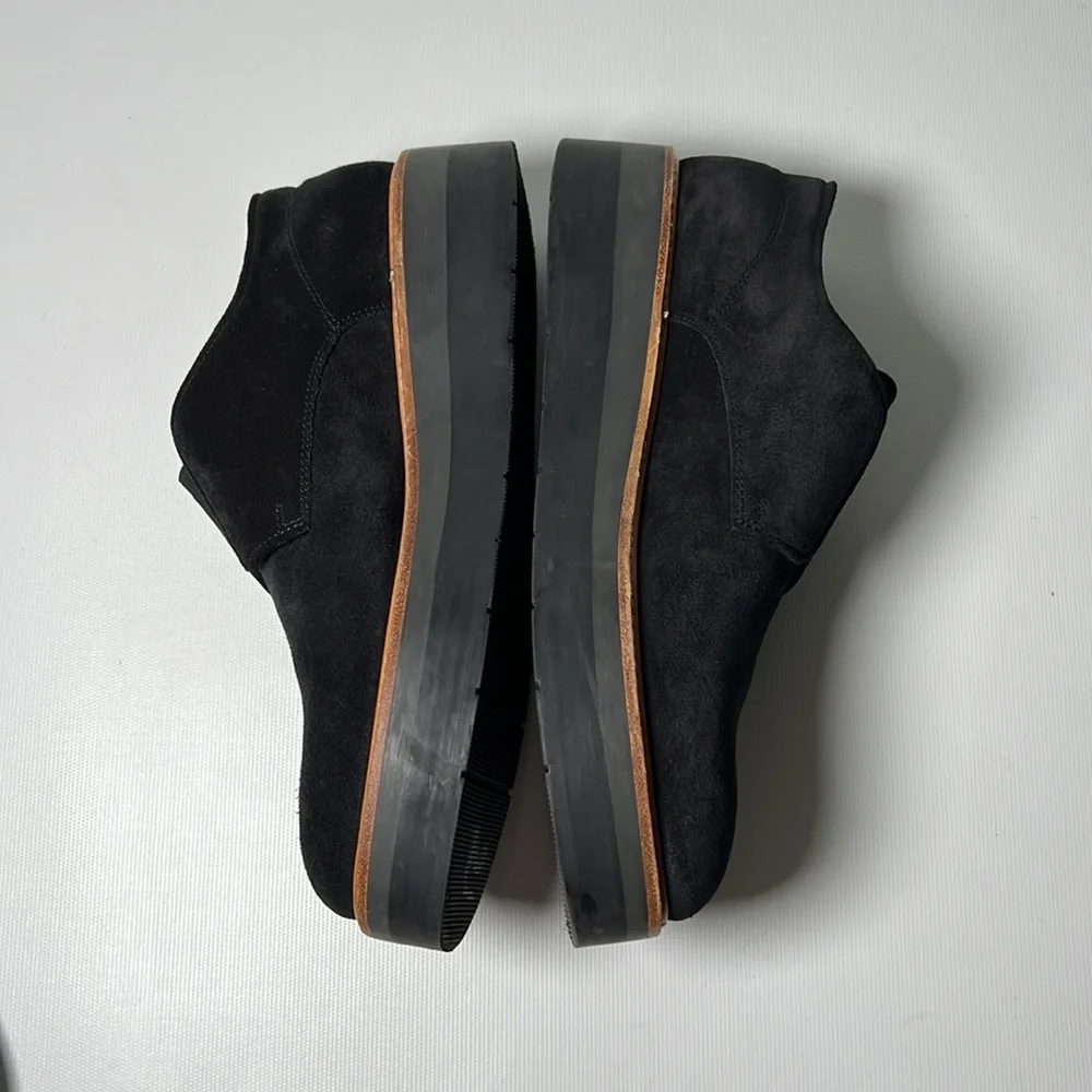 Vince Suede Flatform Oxfords - sz 7